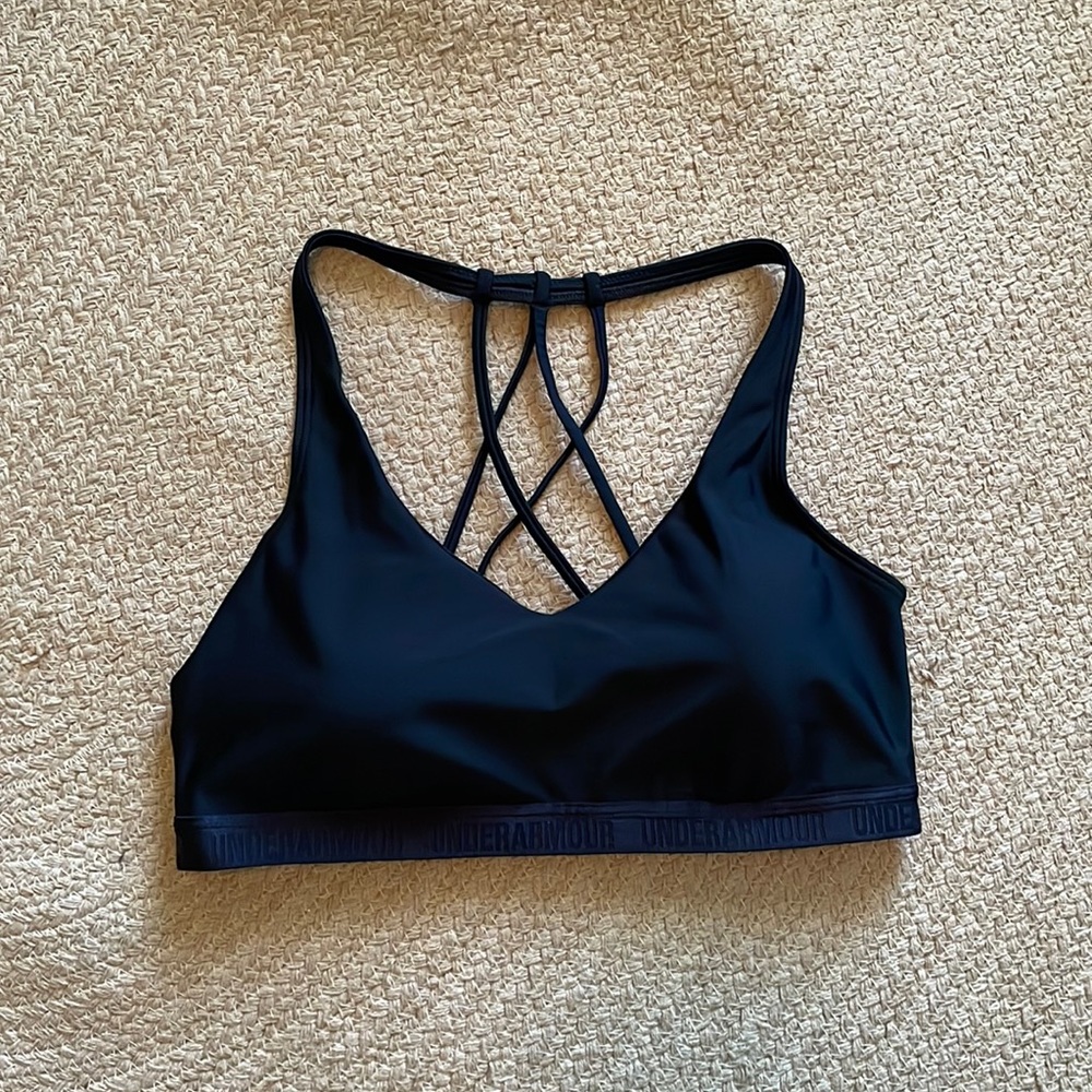 Under armour sports bra large